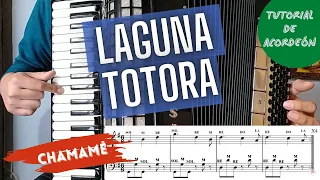 🚀 LAGUNA TOTORA - TUTORIAL PARA ACORDEON A PIANO - PARTITURA Y EXPLICACION PASO A PASO