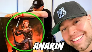 UNBOXING Anakin Skywalker CLONE WARS Hayden STATUE NEW