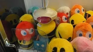 Claw Machine Winning PAC Man + 8 More Wins