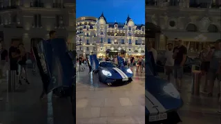 Ford GT Excellent Parking Maneuver #monaco #nightlife #luxury #lifestyle #supercar