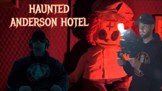 OVERNIGHT AT HAUNTED ANDERSON HOTEL