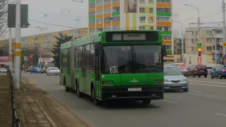 поездка на автобусе МАЗ105.060 , фото на превью делал makszdfan