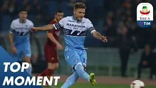 Immobile Doubles Lazio's Lead Against Roma | Lazio 3-0 Roma | Top Moment | Serie A