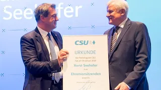 CSU wählt Söder als neuen Parteivorsitzenden