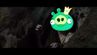 Step Brothers - Buried alive scene but on angry birds 3