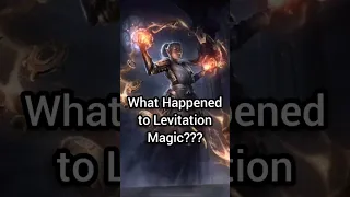 What Happened to Levitation Magic in TES? #tes #lore #magic #bethesda #skyrim #oblivion #morrowind