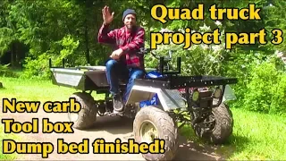 Homemade ATV quad truck part 3