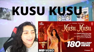 Kusu Kusu Song Ft Nora Fatehi | Satyameva Jayate 2 | John A, Divya K Tanishk B, Zahrah Khan Reaction