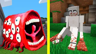 ПОЕЗД ПОЖИРАТЕЛЬ ПРОТИВ ЛАБОРАТОРИИ SCP В МАЙНКРАФТ TRAIN EATER MINECRAFT БИТВА CARTOON CAT