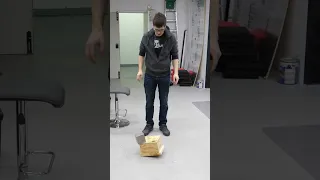 tungsten cube vs the box it came in