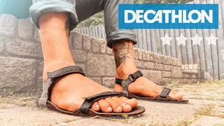One week in barefoot sandals || Decathlon Bivouac Sandals Trek 500