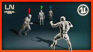 Unreal Engine 5 || Free-Flow Combat System Series|| Part-8 || Setting up Base AI to Detect Player