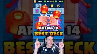 BEST DECK for the *NEW* Arena 14 in Clash Royale!