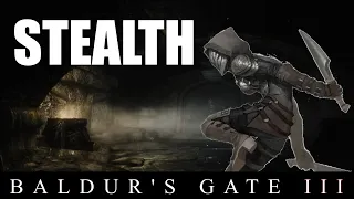 Baldur's Gate 3: Stealth (Sneaking Mechanics)