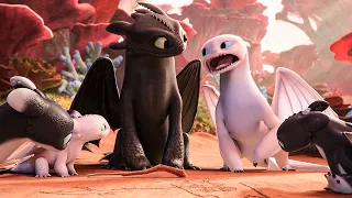 Hiccup's Kids Dislike Dragons? Scene - How To Train Your Dragon: Homecoming (2019) Movie Clip