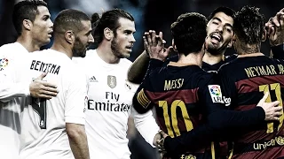 BBC VS MSN ● Bale, Benzema, C.Ronaldo VS Messi, Neymar, Suárez ● 15/16 ● Which trio is the best?