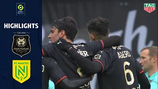 STADE RENNAIS FC - FC NANTES (1 - 0) - Highlights - (SRFC - FCN) / 2020-2021