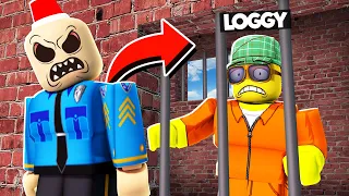 SIREN HEAD USED POWERS TO CATCH LOGGY | ROBLOX