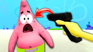 Spiele NIEMALS das VERBOTENE SPONGEBOB Spiel!!😱