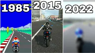 Evolution of Motorcycle Racing Games (1985 - 2022)