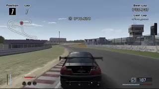 Gran Turismo 4 - Tsukuba 49.954 - Mitsubishi Lancer EVO VI GSR T.M.E. Time Attack Machine