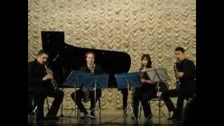 Saxophone quartet NEVA - "Полет шмеля" (Н. Римский-Корсаков)