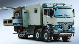 Armadillo's Doomsday Ship, China's Heavy Duty Terrain RV, New Mercedes RV-Armadillo Conqueror T 2023