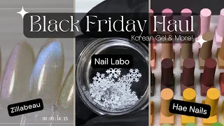 Black Friday Nail Haul ft. Zillabeau,Hae Nails,Nail Labo /100 Color Collection