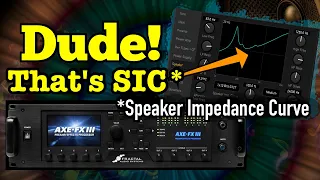 Axe-Fx III - Let's Look At The New Speaker Impedance Curves!