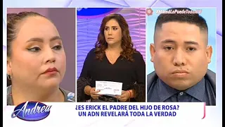 Se acabaron las mentiras, el ADN determinó que Erick no es el padre de la hija de Rosa