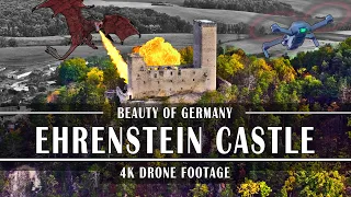 Ehrenstein Castle - by DJI Drone 4K Cinematic | Aerial Footage | Stadtilm GERMANY