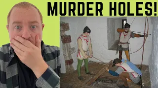 Murder Holes! - The TERRIFYING Castle Defensive System