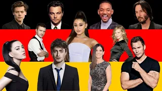 Celebrities Speak German! Stars Sprechen Deutsch!
