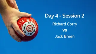 Just. 2020 World Indoor Bowls Championships: Day 4 Session 2 - Richard Corry vs Jack Breen