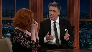 Christina Hendricks Gets Derogatory with Craig Ferguson