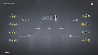 NHL 24   NHL Stanley Cup Playoff 2024  Round 2  Simulation