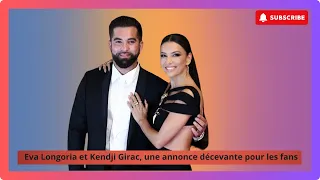 💔 Séparation inattendue : Eva Longoria et Kendji Girac, une annonce qui attriste les fans !