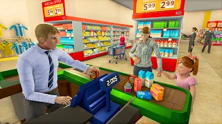 COMO BAIXAR E JOGAR SUPERMARKET SIMULATOR NO PC DE GRAÇA (SEM ERROS)