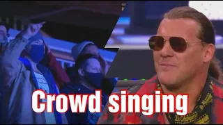 AEW Chris Jericho & Inner Circle Entrance With Crowd Sing Judas