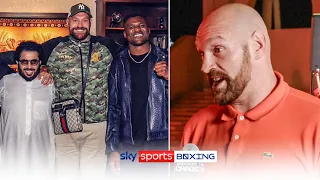 "I had to tell him OFF! He should be thanking me" 😡 | Tyson Fury on Ngannou exchange