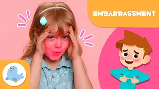 EMBARRASSMENT for kids 😖 What is embarrassment? 😳 Emotions for Kids