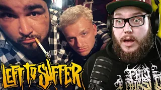 Left To Suffer just BLEGH'D IN MY KORN FLAKES w/ ZELLI of PALEFACESWISS (REACTION)