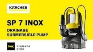 karcher sp 7 Dirt Inox Submersible dirty water pump Unboxing by FE