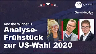 „And the Winner is…“  - Analyse-Frühstück zur US-Wahl 2020