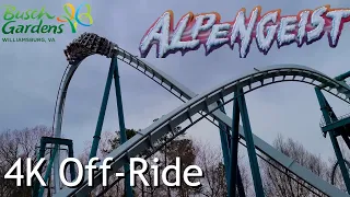 Alpengeist 4K Off Ride Busch Gardens Williamsburg