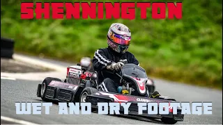 Club100 / BUKC - Shennington Wet and Dry footage - Kart Tester POV