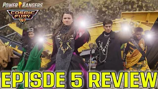 Power Rangers Cosmic Fury Episode 5 REVIEW - Rock Out