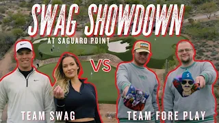 SWAG SHOWDOWN | Paige Spiranac and Nick Hardy vs Team Fore Play