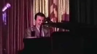 Muslim Magomaev, singing before Mario Lanza's relatives and friends.