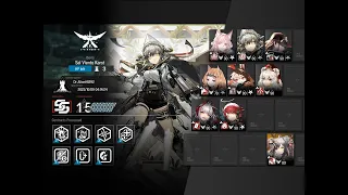 [Arknights] CC#12 Day 9 (Sal Viento Karst) Risk 15 (Max) | Sniper-only + Leakless